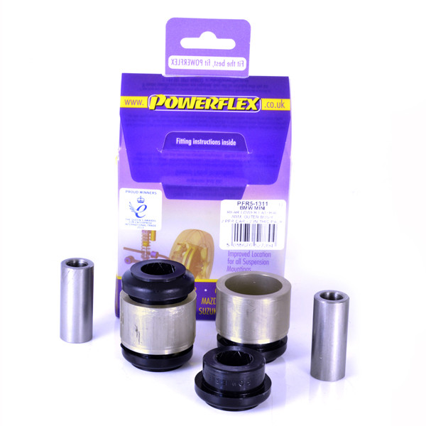 Silent-Bloc Powerflex Exterior Arm Seitlich Hinten Unten Mini Generation 3 F56 (2014 -) - PF-R51311-2 - PFR5-1311 - 5055676527394