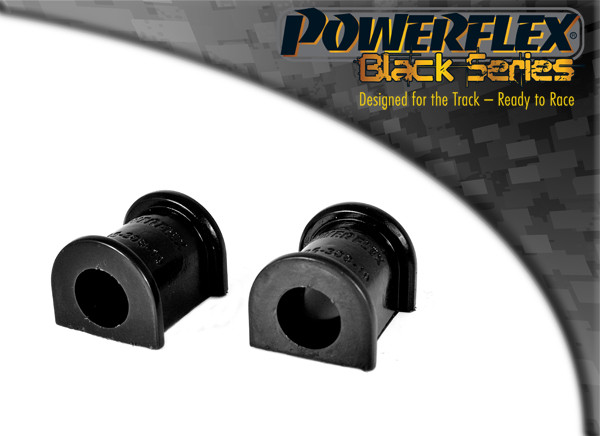 Powerflex Black Barra Stabilizzatrice Posteriore 13mm BMW E30 Serie 3 (1982 - 1991) - PF-R530813-2N - PFR5-308-13BLK - 5055676540621