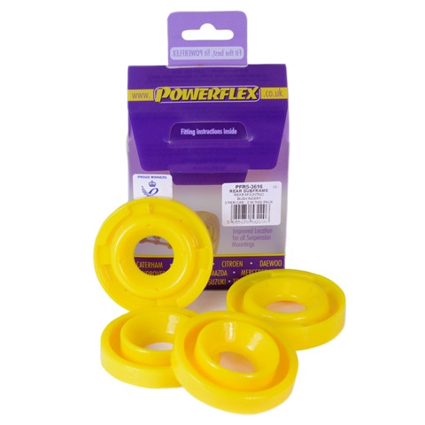 Powerflex Boccola Posteriore Telaio Posteriore Insert  BMW E36 Serie 3 (1990 - 1998) - PF-R53616-2 - PFR5-3616 - 5055676532206