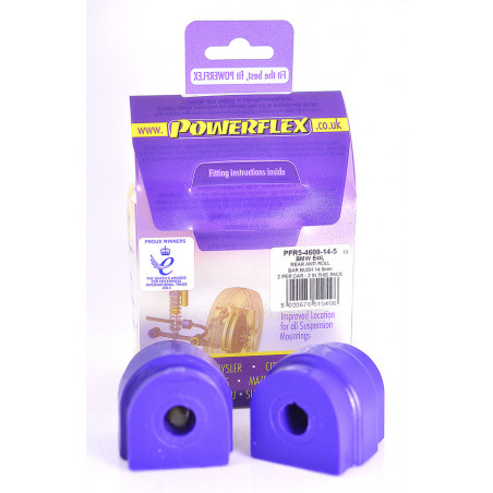 Powerflex Rear Anti Roll Bar Bush 13.5mm BMW E60 5 Series, Saloon