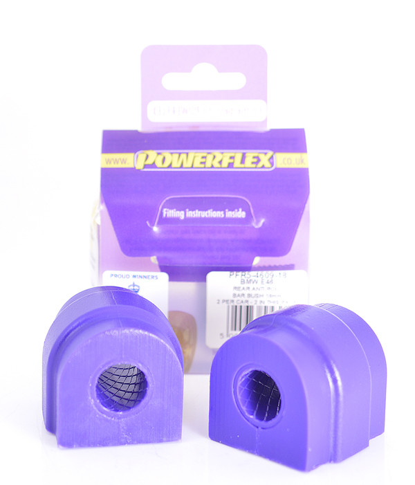 Powerflex Barra Stabilizzatrice Posteriore 18mm BMW E60 5 Serie, M5 - PF-R5460918-2 - PFR5-4609-18 - 5055676519511