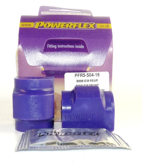 Silent-Bloc Powerflex Stabilisator hinten 16mm BMW Z3 (1994 - 2002) - PF-R550416-2 - PFR5-504-16 - 5055676502100