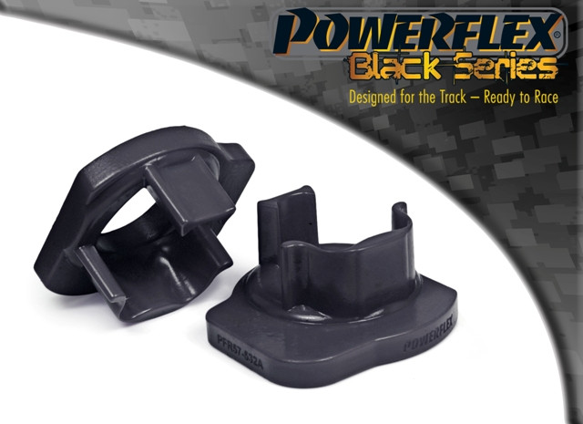 Powerflex Black Kit Inserto Supporto Supporto Scatola Guida Anteriore Porsche 997 (2005-2012) - PF-R57532N - PFR57-532BLK - 5055676541192