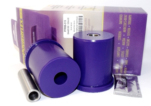 Silent-Bloc Powerflex Essieur Arrière Saab 9-3 (1998-2002) - PF-R66315-2 - PFR66-315 - 5055676507853