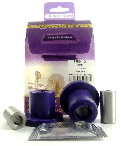 Silent-Bloc Powerflex Innenarm Hinterachse auf Achsschenkel Smart ForTwo 450 (1998 - 2007) - PF-R68108-2 - PFR68-108 - 5055676508126