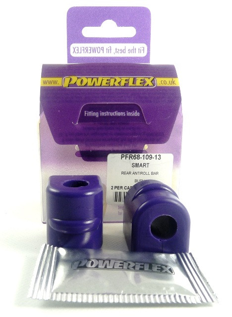 Silent-Bloc Powerflex Anti-Roll-Bügel Hinten Smart ForTwo 450 (1998 - 2007) - PF-R6810913-2 - PFR68-109-13 - 5055676508133