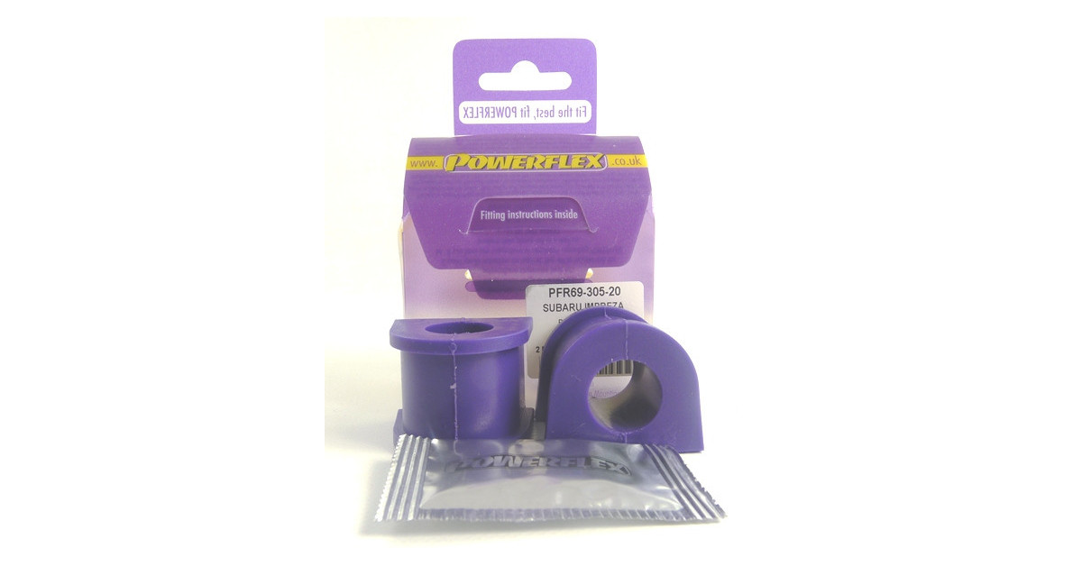 Powerflex Barra Stabilizzatrice Posteriore a Telaio 20mm Subaru Impreza Turbo, WRX & STi GD,GG (2000 - 2007)