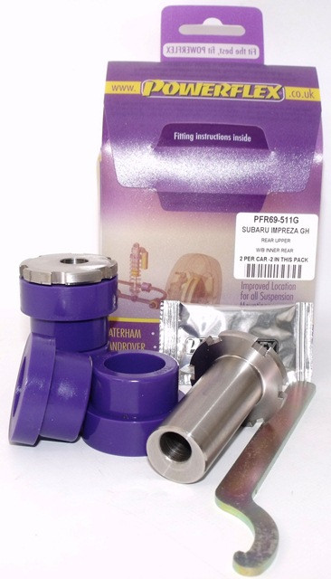 Silent-Bloc Powerflex Hinterer Innenarm Oberer Hinterarm Einstellbar Scion FR-S - PF-R69511G-2 - PFR69-511G - 5055676508775