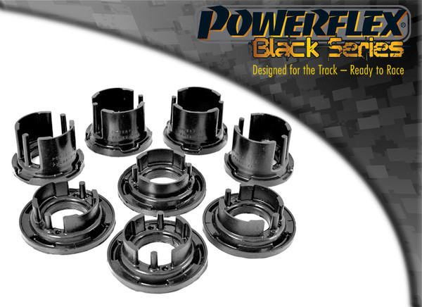 Silent-Bloc Powerflex Black Cradle Rear Insert bis 06/10 Subaru Forester SH (2009 - 2013) - PF-R69714-4N - PFR69-714BLK - 5055676523266