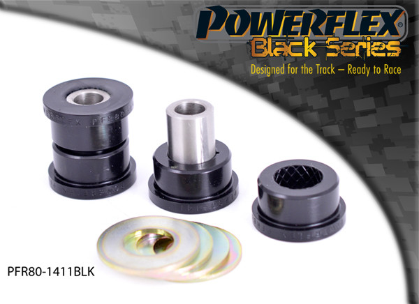 Silent-Bloc Powerflex Black Exterieur Pleuelstange Panhard Hinten Opel Astra MK6 - Astra J GTC, VXR & OPC (2010-2015) - PF-R801411-2N - PFR80-1411BLK - 5055676525444
