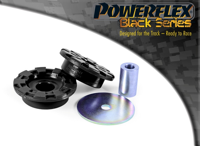 Powerflex Black Boccola Anteriore Differenziale Posteriore Audi A3 MK2 8P (2003-2012) - PF-R85524N - PFR85-524BLK - 5055676534279