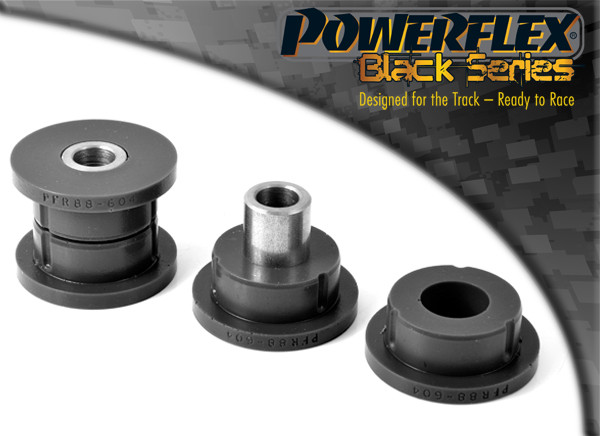 Powerflex bushes for Rear Inner Rear Lower Arm Volvo S60 (2001-2009), V70-Mk2, S80-Mk1 (2000-2007) - PF-R88604-2N - PFR88-604BLK - 5055676524089