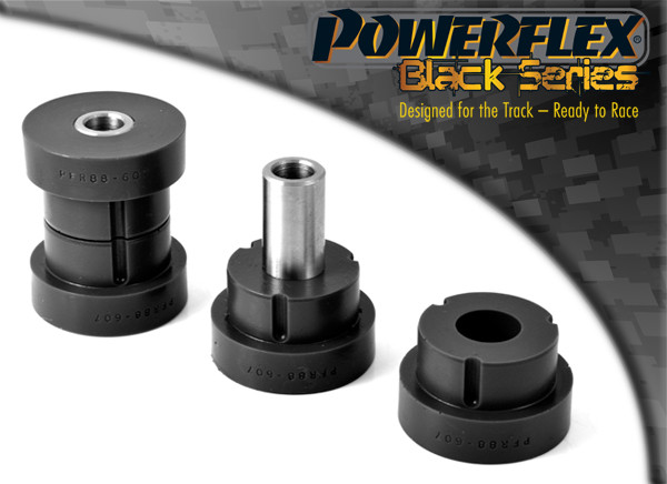 Silent-Bloc Powerflex Black Extérieur Bras Central Inférieur Arrière Volvo S60 (2001-2009), V70-Mk2, S80-Mk1 (2000-2007) - PF-R88607-2N - PFR88-607BLK - 5055676524119