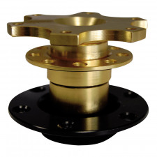 Bratex Ribbed Foldable Steering Wheel Hub 6 Holes Screw-in