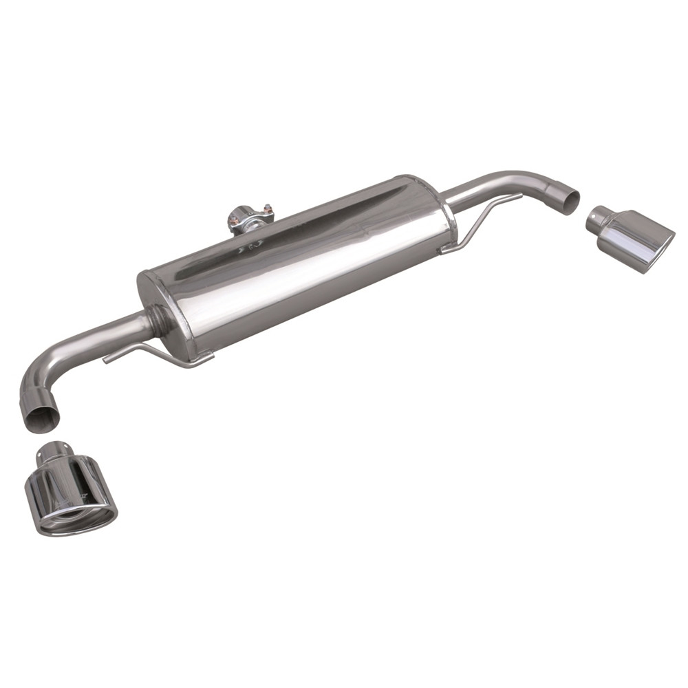 Auspuff Inoxcar DUPLEX 1X120X80 Oblique AUDI TT TYPE 8J 3.2 V6 Quattro 250PS nach 2006 - IC-TWAU10SB - TWAU.10.SB - 3661768364383