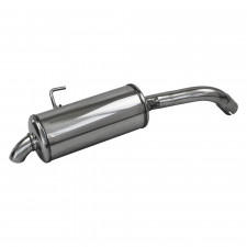 Echappement Inoxcar Silencieux Arrière 1 RENAULT CLIO 2 RS 2.0 phase2 172CV 2002-2003 diam 54