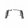 Echappement Inoxcar Silencieux Arrière 1X100 X-RACE droit+gauche AUDI Q5 3.0 TDI 239cv 2009