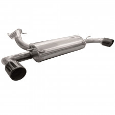 Echappement Inoxcar Silencieux Arrière 1X100 X-RACE droit+gauche MAZDA 3 2.3 TURBO DI 16V MPS 260CV après 2010