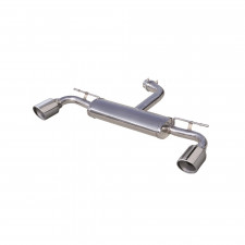 Scarico Inoxcar posteriore silenziato 1X100 X-RACE destra+sinistra VOLKSWAGEN GOLF 7 2.0 GTi 220CV dopo 2013