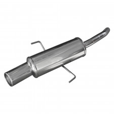 Auspuff Inoxcar Endschalldämpfer hinten 1X102 ALFA ROMEO 156 1.9 JTD 115CV nach 1997 diam 54
