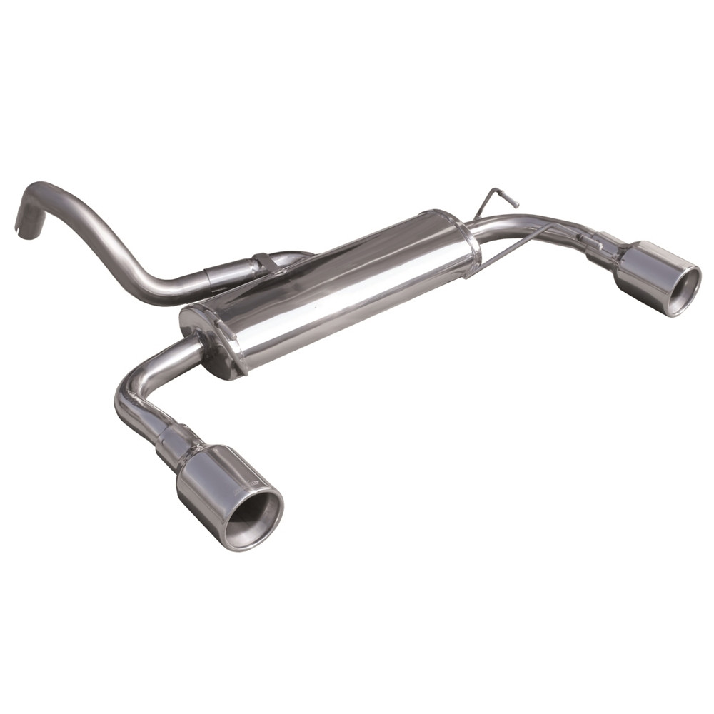 Auspuff Inoxcar Endschalldämpfer Hinten 1X102 rechts+links ABARTH 695 TRIBUTO FERRARI 180CV nach 2009 diam 48 - IC-FICQ10102 - FICQ.10.102 - 3661768113547