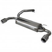 Inoxcar Exhaust Rear Silencer 1X102 right+left MAZDA 3 2.3 TURBO DI 16V MPS (260HP) after 2010