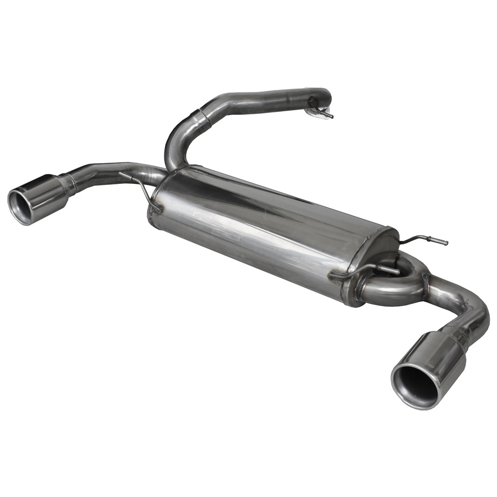 Auspuff Inoxcar Endschalldämpfer hinten 1X102 rechts+links MAZDA 3 2.3 TURBO DI 16V MPS 260CV nach 2010 - IC-MAZD03102 - MAZD.03.102 - 3661768102558