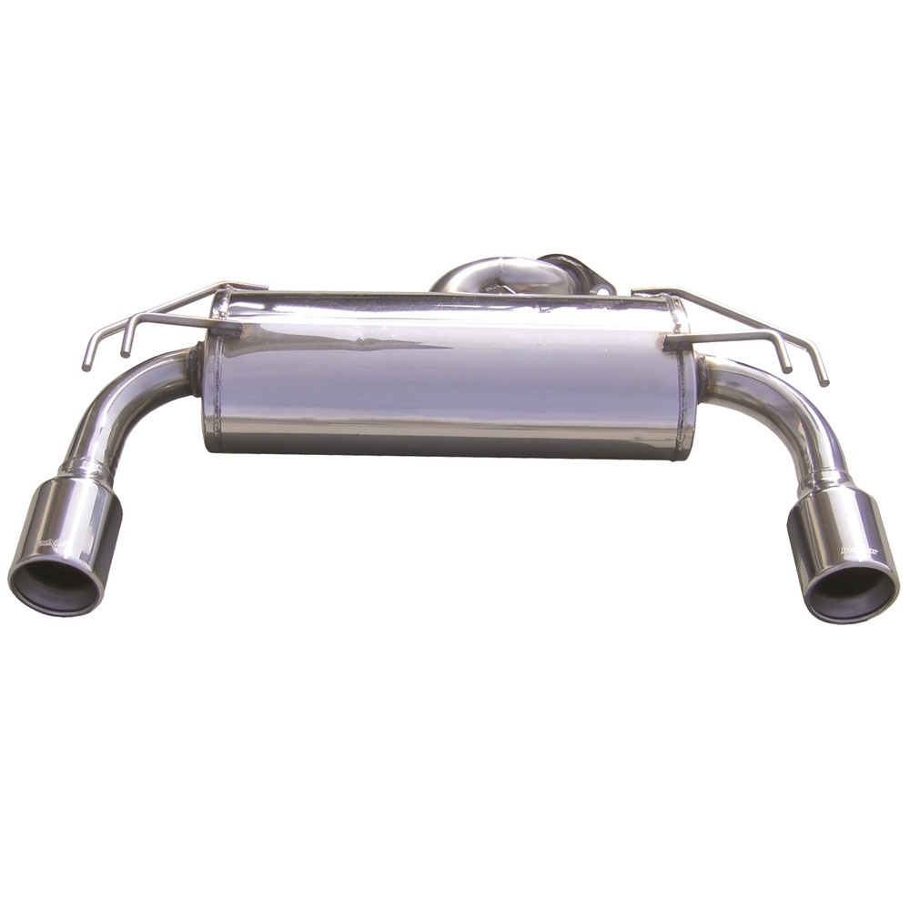 Scarico Inoxcar Silenziatore Terminale 1X102 destra+sinistra MITSUBISHI LANCER EVO X 2.0 TURBO (295CV) dopo il 2009 - IC-MILA08102 - MILA.08.102 - 3661768271711