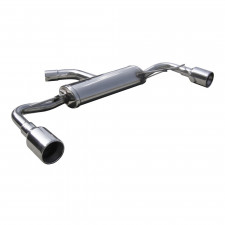 Scarico Inoxcar Silenziatore Terminale 1X102 destra+sinistra VOLKSWAGEN SCIROCCO 2.0 R TSI DSG (265CV) dopo il 2010