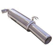 Inoxcar Exhaust Rear Silencer 1X102 FIAT COUPÉ 2.0 16V (139HP) after 1994