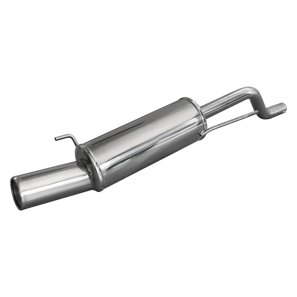 Auspuff Inoxcar Endschalldämpfer hinten 1X102 FIAT GRANDE PUNTO Typ 199 1.4 77CV / 1.4 16V 95CV nach 2005 diam 45 - IC-FIPN24102 - FIPN.24.102 - 3661768114490