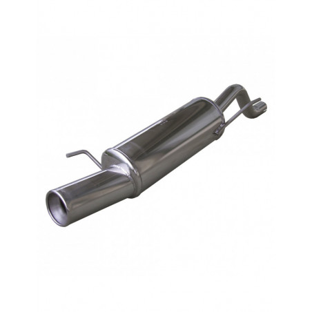 Inoxcar Exhaust Rear Silencer 1X102 FIAT GRANDE PUNTO (Type 199) 1.4 TURBO T-JET (120HP) after 2007 diam 50