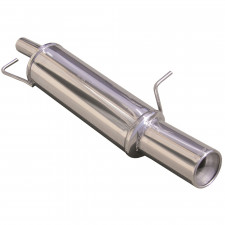 Inoxcar Exhaust Rear Silencer 1X102 FORD FIESTA 5° serie (‘02) 1.4 16V (80HP) after 2002 diam 45