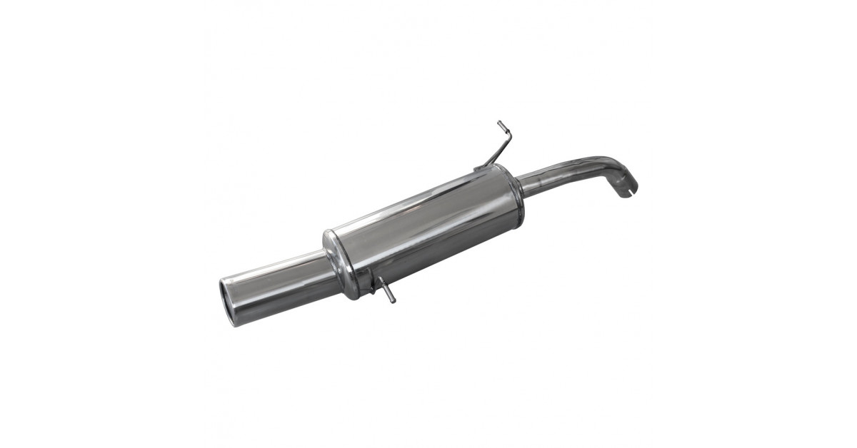 Auspuff Inoxcar Endschalldämpfer hinten 1X102 FORD FIESTA Mk7 13 1.6 ST 180CV nach 2013 diam 54