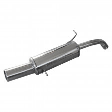 Scarico Inoxcar Silenziatore Terminale 1X102 FORD FIESTA Mk7 (13) 1.6 ST (180CV) dopo il 2013 diam 54