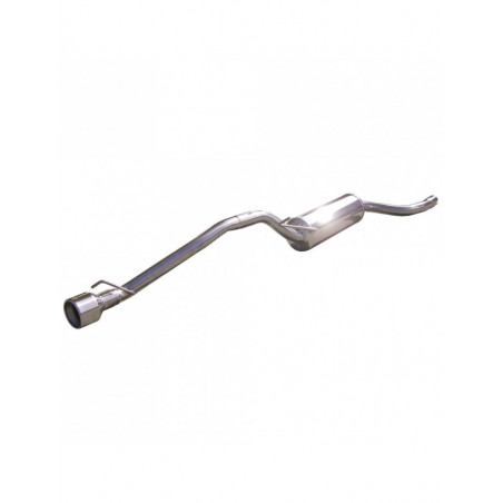 Inoxcar Exhaust Rear Silencer 1X102 FORD FOCUS 1st  serie 1.8 TDCi (100HP) 1999-2004 diam 55