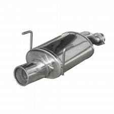 Scarico Inoxcar Silenziatore Terminale 1X102 HONDA CIVIC TYPE-R 2.0 (200CV) 2001-2005