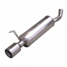 Auspuff Inoxcar Endschalldämpfer 1X102 LANCIA DELTA Typ 836 1.6 103CV 1993-1996