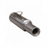Scarico Inoxcar Silenziatore Terminale 1X102 OPEL ASTRA F 1.6 (75CV) 1 Fissaggio 1991-1996