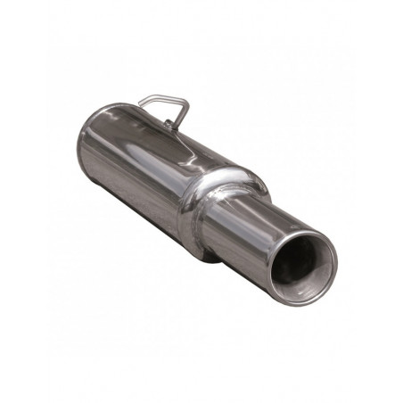 Auspuff Inoxcar Endschalldämpfer hinten 1X102 OPEL ASTRA F 1.8 16V 115CV 1 Befestigung