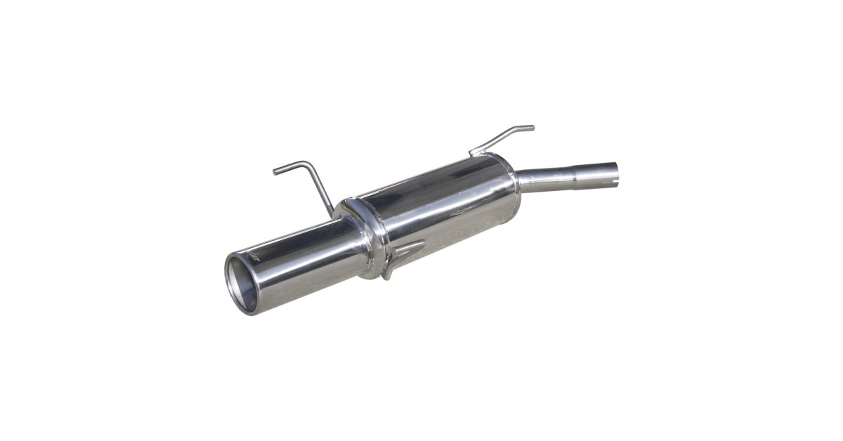 Scarico Inoxcar Silenziatore Terminale 1X102 OPEL CORSA C 1.7 16V Di (65CV) / 1.7 16V DTi (75CV) 2000-2003 diam45