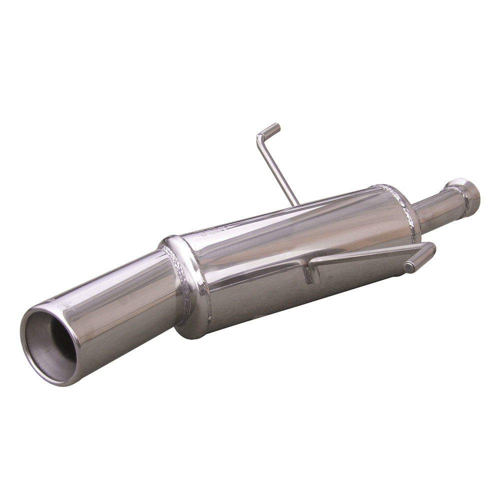Auspuff Inoxcar Endschalldämpfer hinten 1X102 PEUGEOT 206 SW 1.4 16V 90CV 2002-2006 - IC-PE20616102 - PE206.16.102 - 3661768320631
