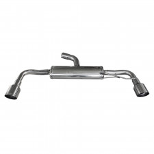 Inoxcar Exhaust Rear Silencer 1X102 RACING right+left VOLKSWAGEN SCIROCCO 2.0 R TSI DSG (265HP) after 2010