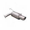 Auspuff Inoxcar Endschalldämpfer hinten 1X102 RACING MITSUBISHI LANCER EVO VIII 265CV 2004-2005 diam 63