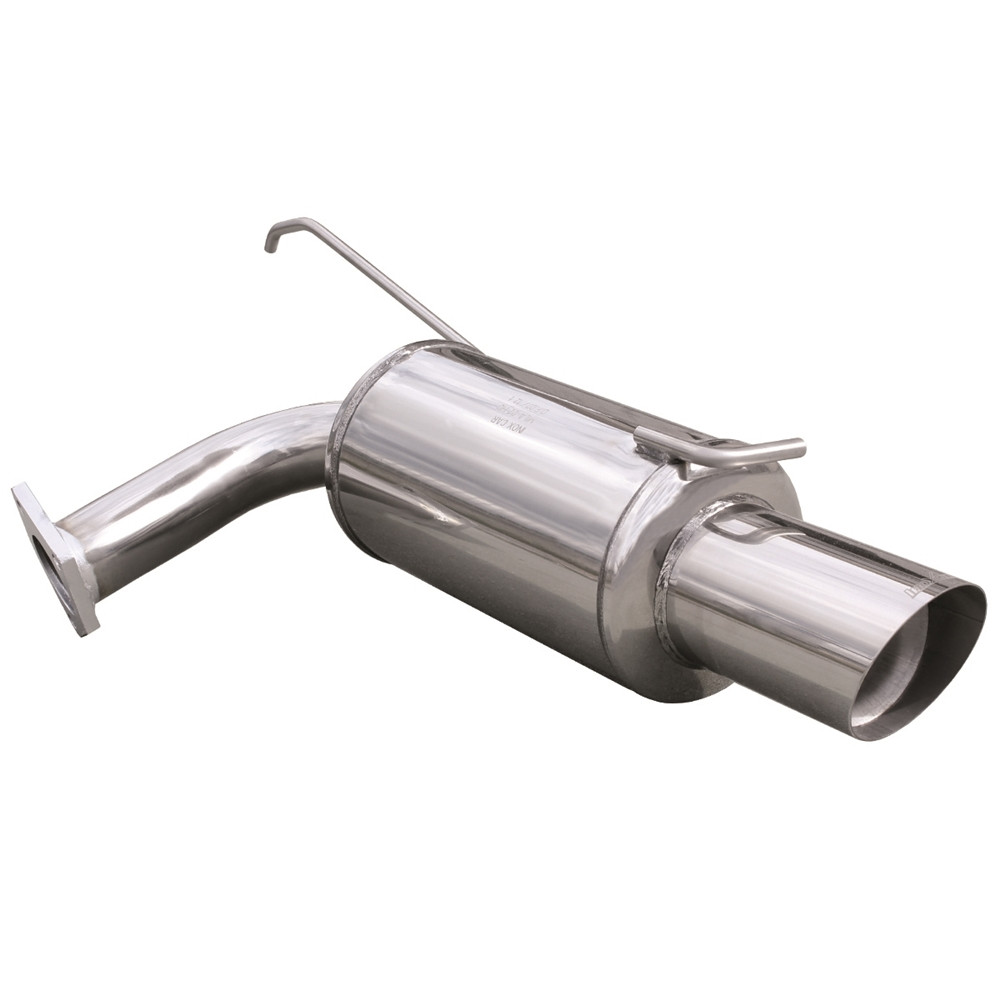 Inoxcar Exhaust Rear Silencer 1X102 RACING MITSUBISHI LANCER EVO VIII (265HP) 2004-2005 diam 63 - IC-MILA02102R - MILA.02.102R - 3661768262603