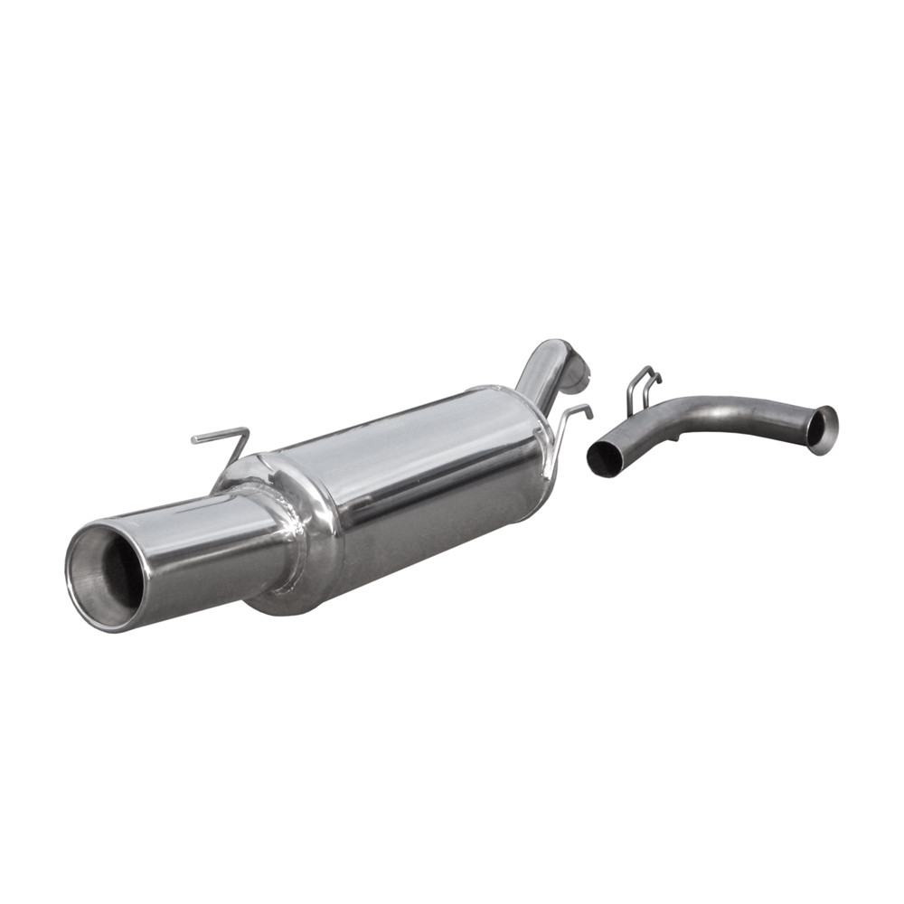 Inoxcar Exhaust Rear Silencer 1X102 RENAULT CLIO 1 1.6 before 1998 - IC-RECL17102 - RECL.17.102 - 3661768337820