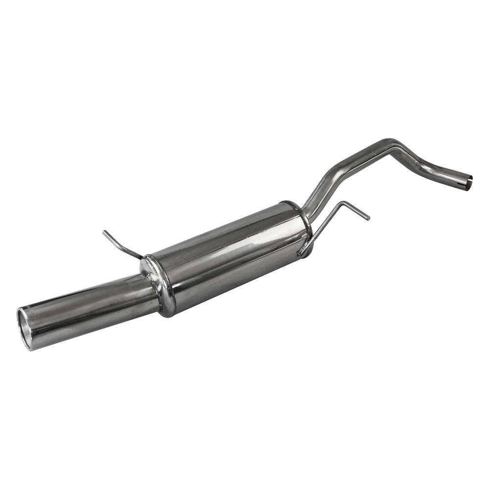 Scarico Inoxcar Silenziatore Terminale 1X102 SEAT IBIZA SC (Tipo 6J) 1.2 (70CV) dopo il 2010 - IC-SEIB23102 - SEIB.23.102 - 3661768340769