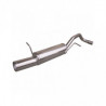 Auspuff Inoxcar Endschalldämpfer hinten 1X102 SEAT IBIZA Typ 6L 1.9 TDI 90CV-110CV / SDI 2002-2006
