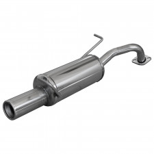 Auspuff Inoxcar Endschalldämpfer hinten 1X102 TOYOTA YARIS 1.0 69cv nach 2011