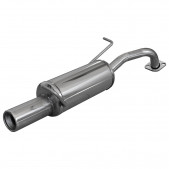 Scarico Inoxcar Silenziatore Terminale 1X102 TOYOTA YARIS 1.0 (69cv) dopo il 2011